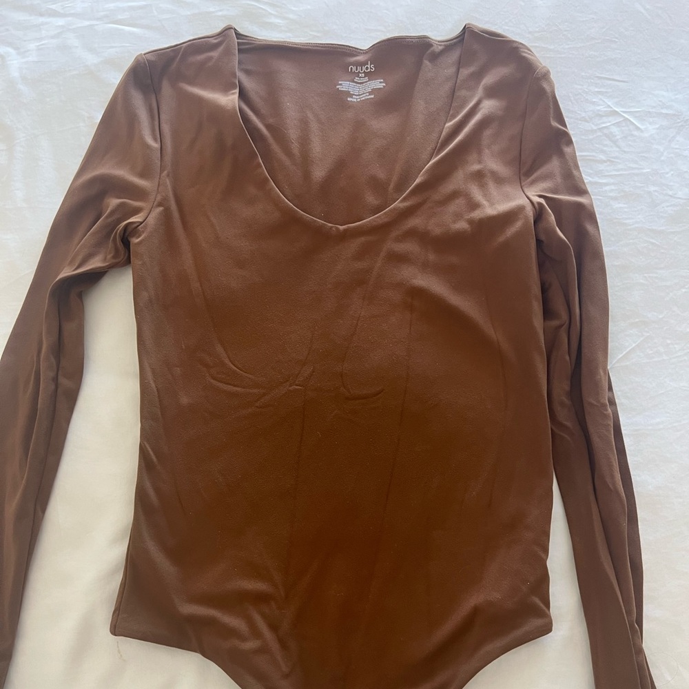 Nuuds long sleeve body suit. Size XS Never worn